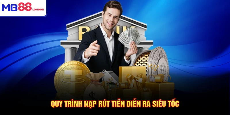 Giới Thiệu MB88 4 Quy trình nạp rút tiền diễn ra siêu tốc